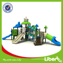Kids Outdoor Plastic Play Casas para venda Playground Equipment Malásia